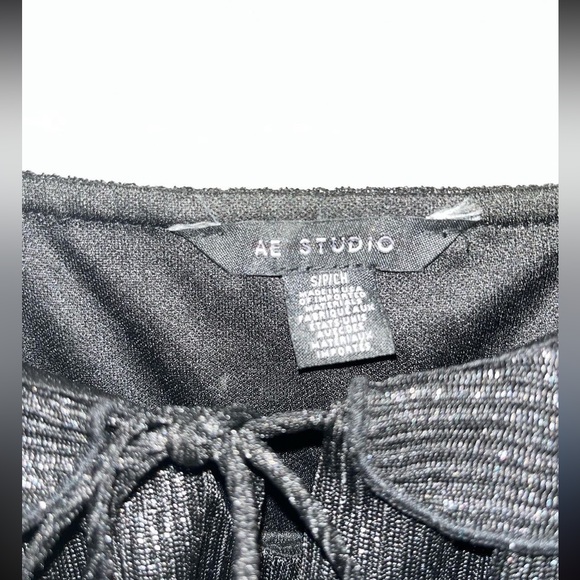 Black small sparkly mini dress - Picture 4 of 4